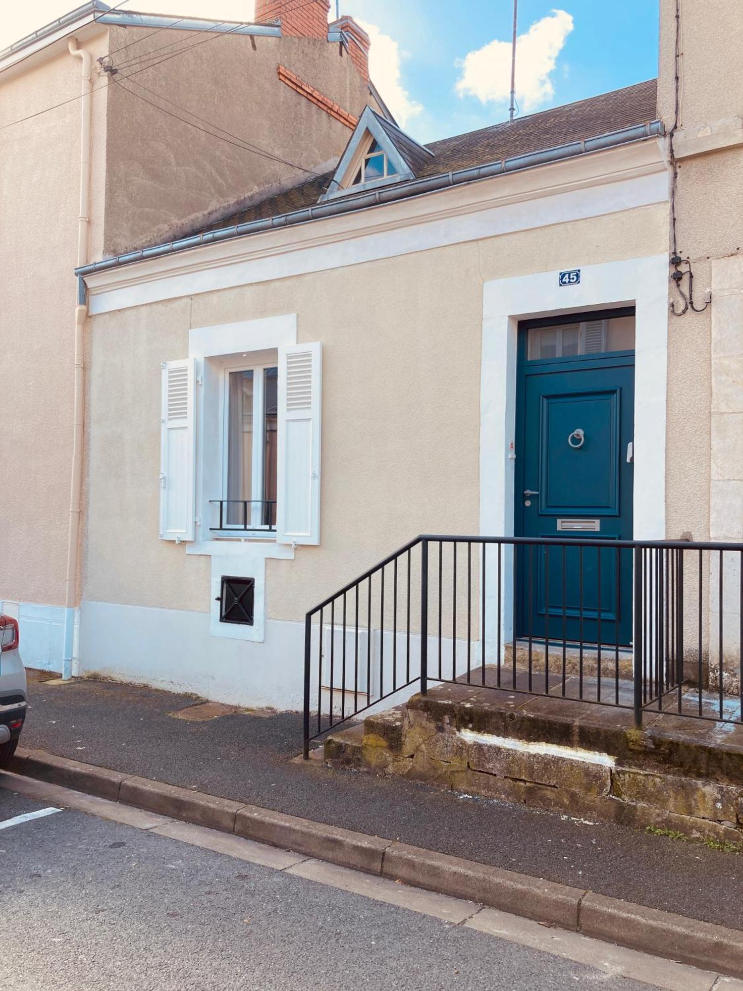 La Jeannette - Proche Gare-Centre, 2 Lits, Terrasse Villa Chateauroux Exterior photo